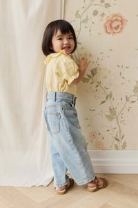PRE ORDER Organic Cotton Muslin Alora Top - Sunshine