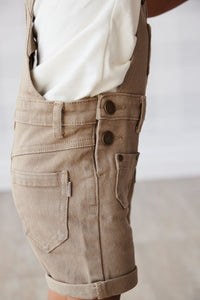 Chase Twill Overall | Oak SIZE 6-12M, 1YR, 4YR and 5YR