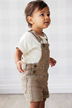 Load image into Gallery viewer, Chase Twill Overall | Oak SIZE 6-12M, 1YR, 4YR and 5YR