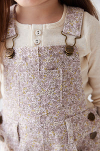 Jordie Cotton Twill Overall | Chloe Lilac