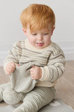 Load image into Gallery viewer, Leon Jumper - Harvest Stripe Moss/Cassava SIZE 6-12M, 2YR, 3YR and 4YR