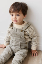 Load image into Gallery viewer, Leon Jumper - Harvest Stripe Moss/Cassava SIZE 6-12M, 2YR, 3YR and 4YR