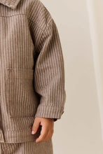 Load image into Gallery viewer, Axel Jacket - Mini Pinstripe Cassava/Iroko