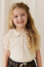 Load image into Gallery viewer, Organic Cotton Bowie Blouse - Parchment