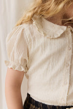 Load image into Gallery viewer, Organic Cotton Bowie Blouse - Parchment