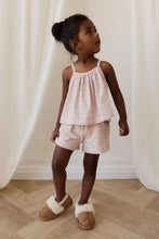 Load image into Gallery viewer, Organic Cotton Winnie Pyjama Set – Moon Floral Mauve
