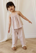 Load image into Gallery viewer, Organic Cotton Viola Pyjama Set – Moon Floral Mauve