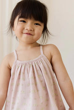 Load image into Gallery viewer, Organic Cotton Viola Pyjama Set – Moon Floral Mauve