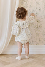 Load image into Gallery viewer, Organic Cotton Muslin Frill Bloomer-Molly Blue