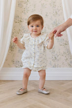 Load image into Gallery viewer, Organic Cotton Muslin Frill Bloomer-Molly Blue