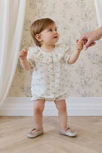 Load image into Gallery viewer, Organic Cotton Muslin Frill Bloomer-Molly Blue