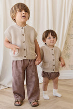 Load image into Gallery viewer, Organic Cotton Gabriel Bloomer-Cinnamon Gingham