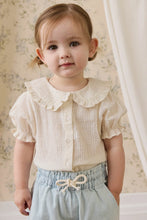 Load image into Gallery viewer, Organic Cotton Bowie Blouse - Parchment