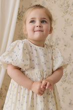 Load image into Gallery viewer, Organic Cotton Muslin Frannie Dress-Molly Blue