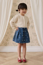 Load image into Gallery viewer, Etta Skirt-Josie Floral Denim