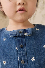 Load image into Gallery viewer, Etta Top-Josie Floral Denim