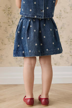 Load image into Gallery viewer, Etta Skirt-Josie Floral Denim