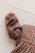 Load image into Gallery viewer, Organic Cotton Imani Blouse - Cinnamon Gingham