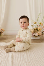 Load image into Gallery viewer, Organic Cotton Reese Zip Onepiece – Play Ball Cassava