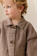 Load image into Gallery viewer, Axel Jacket - Mini Pinstripe Cassava/Iroko