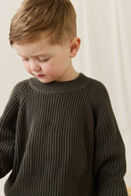 Load image into Gallery viewer, Cyrus Knit Jumper – Vine