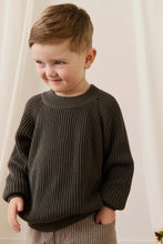 Load image into Gallery viewer, Cyrus Knit Jumper – Vine