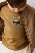 Load image into Gallery viewer, Pima Cotton Hunter Tee - Autumn Bronze Cosy Bobbie SIZE 4YR and 5YR