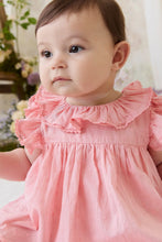 Load image into Gallery viewer, Organic Cotton Frannie Playsuit - Swiss Pink