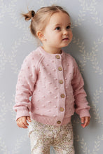 Load image into Gallery viewer, OG Dotty Knit Cardigan - Cameo Pink Marle