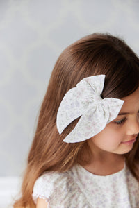 Organic Cotton Bow | Fifi Lilac