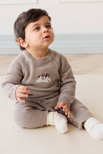 Load image into Gallery viewer, Theo Knit Onepiece - Tweed Sasha Puppy