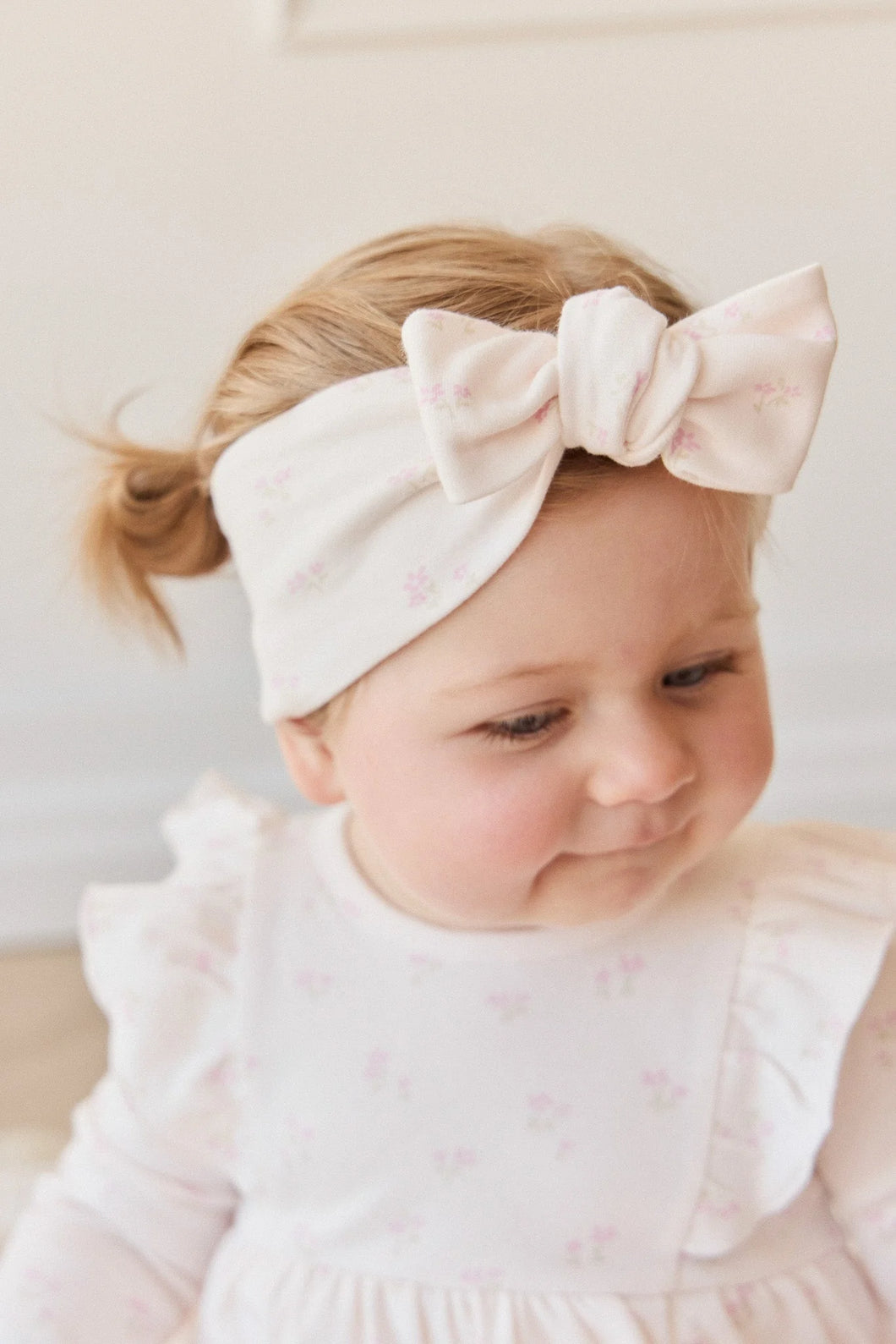 Organic Cotton Headband - Pauline Pink