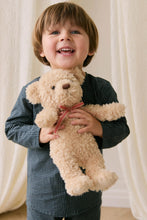 Load image into Gallery viewer, Snuggle Bunnies | Arthur Bear | Red Stripe Bow