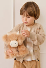 Load image into Gallery viewer, Snuggle Bunnies - Hilda The Highland Cow - Caramel