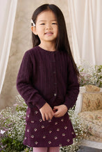 Load image into Gallery viewer, Maxine Knitted Cardigan - Blackcurrant