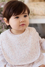 Load image into Gallery viewer, Organic Cotton Bib - Posy Milk