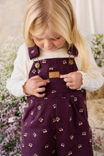 Load image into Gallery viewer, Blair Cord Overall - Cherry Fig