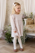 Load image into Gallery viewer, Organic Cotton Frankie Dress - Posy Milk