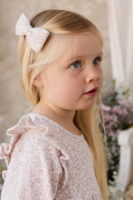 Load image into Gallery viewer, Organic Cotton Desiree Bow - Posy Milk