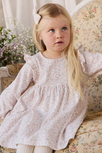 Load image into Gallery viewer, Organic Cotton Frankie Dress - Posy Milk
