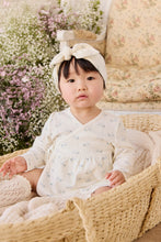 Load image into Gallery viewer, Organic Cotton Pointelle Clemence Wrap Top - Molly Blue