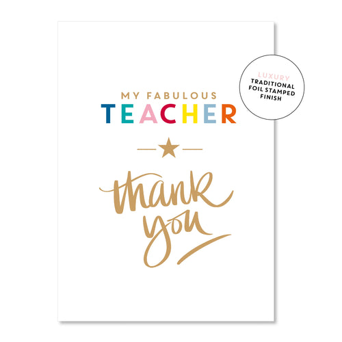 Thank You Teacher