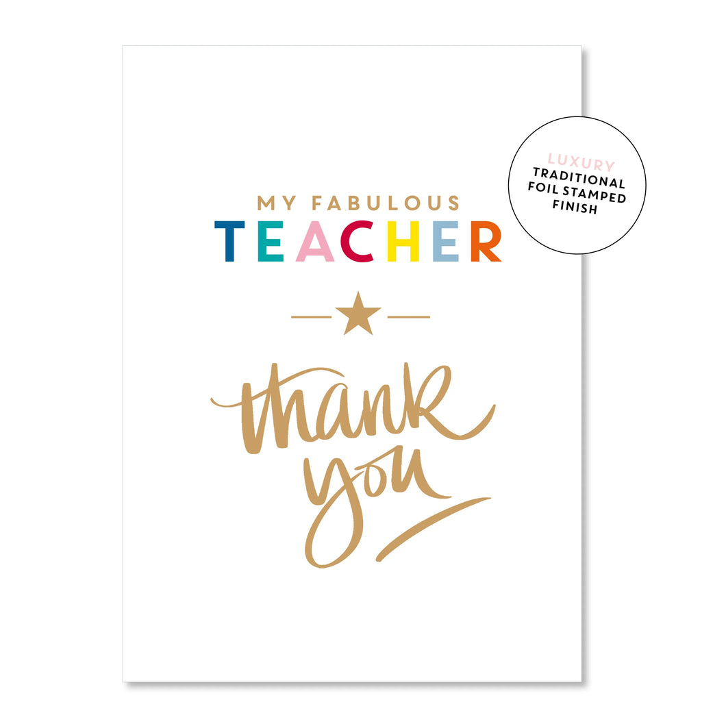 Thank You Teacher