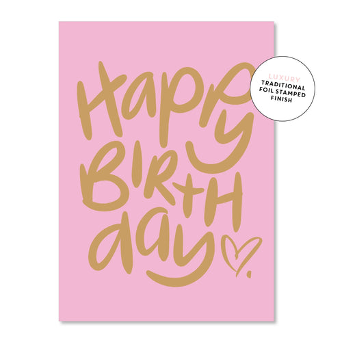 Birthday Letters | Pink