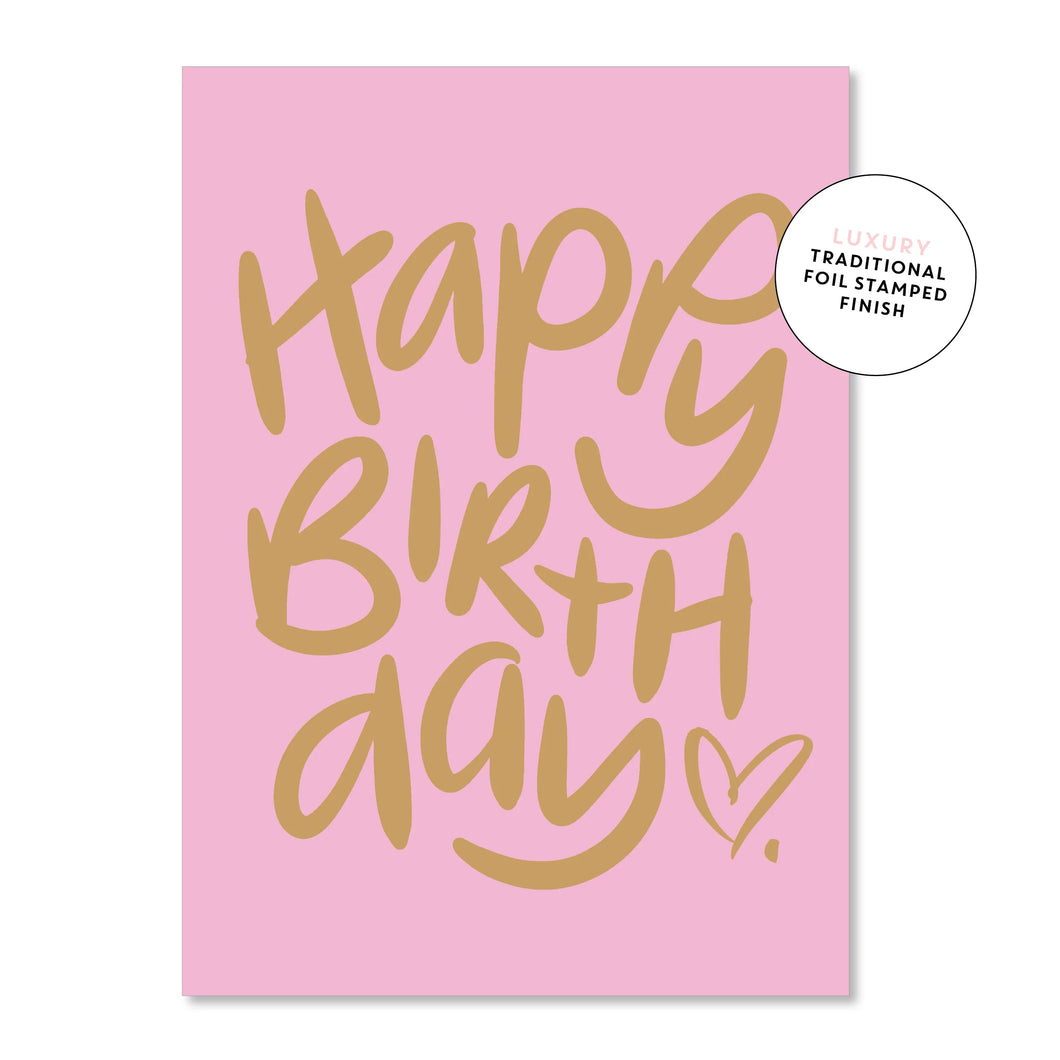 Birthday Letters | Pink