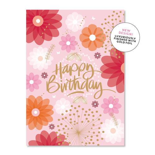 Floral Burst Birthday