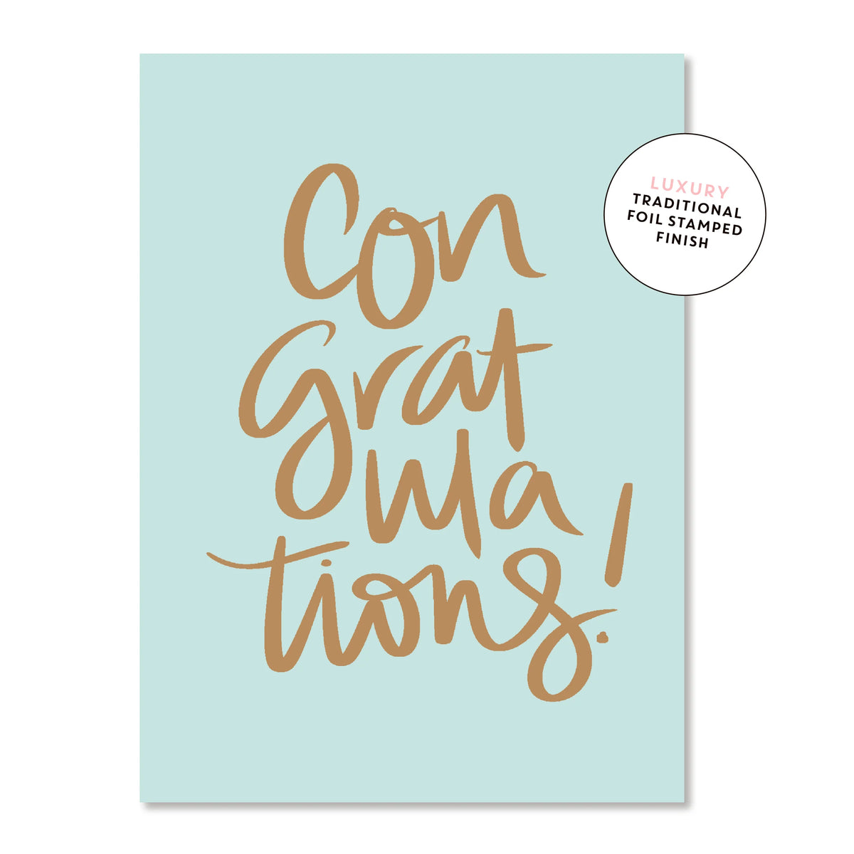 Congratulations!