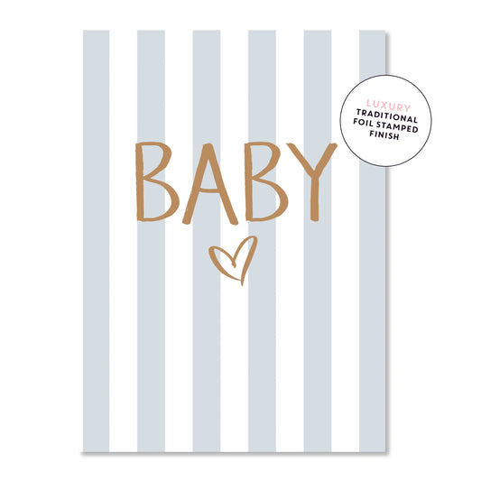 Stripey Baby | Blue