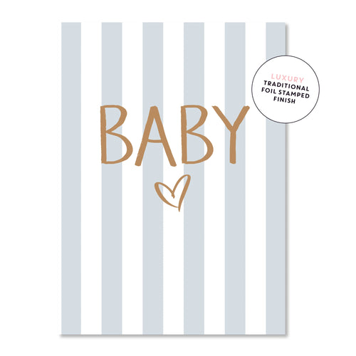 Stripey Baby | Blue