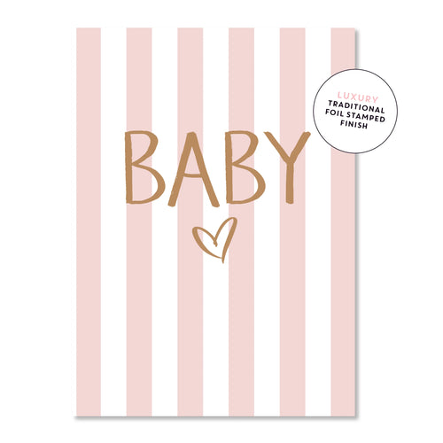 Stripey Baby | Pink